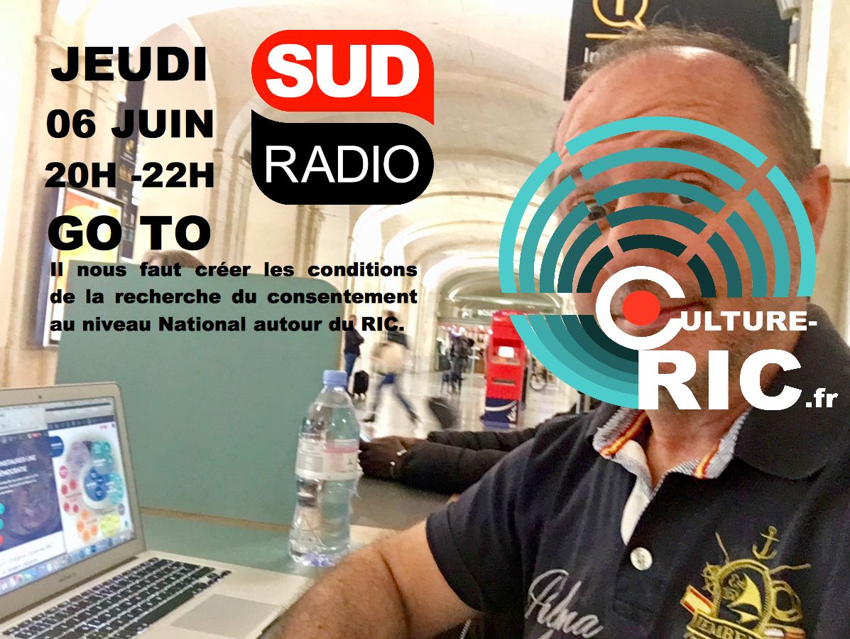 Emission E. Chouard sur  SUD RADIO, Culture-RIC présent.