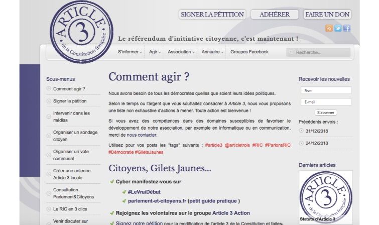 L'association Article 3