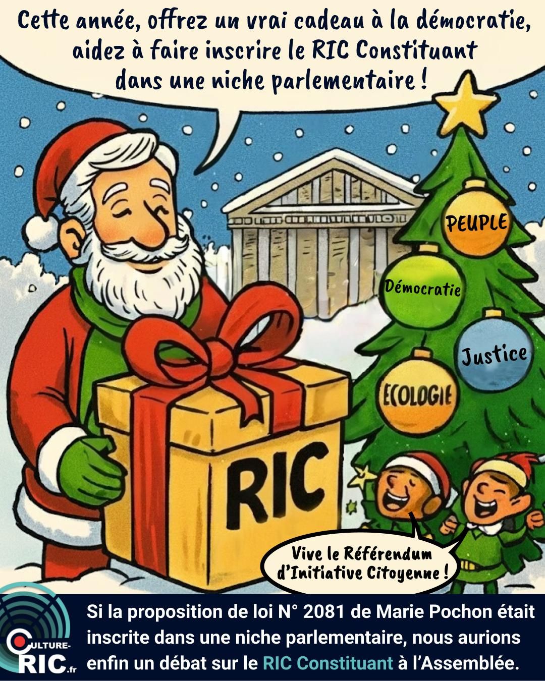 Aidez à mettre le RIC à l'ordre du jour de l'Assemblée !
