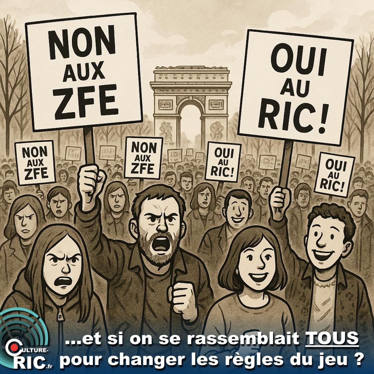 Non aux ZFE... Oui au RIC !