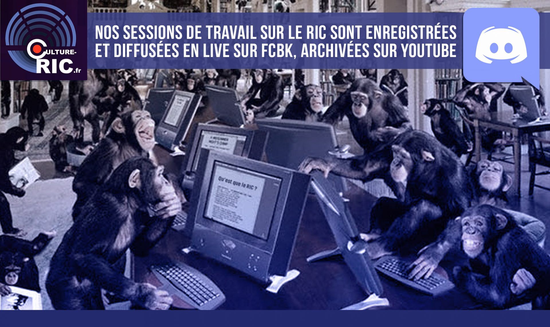 Les sessions de travail de Culture RIC