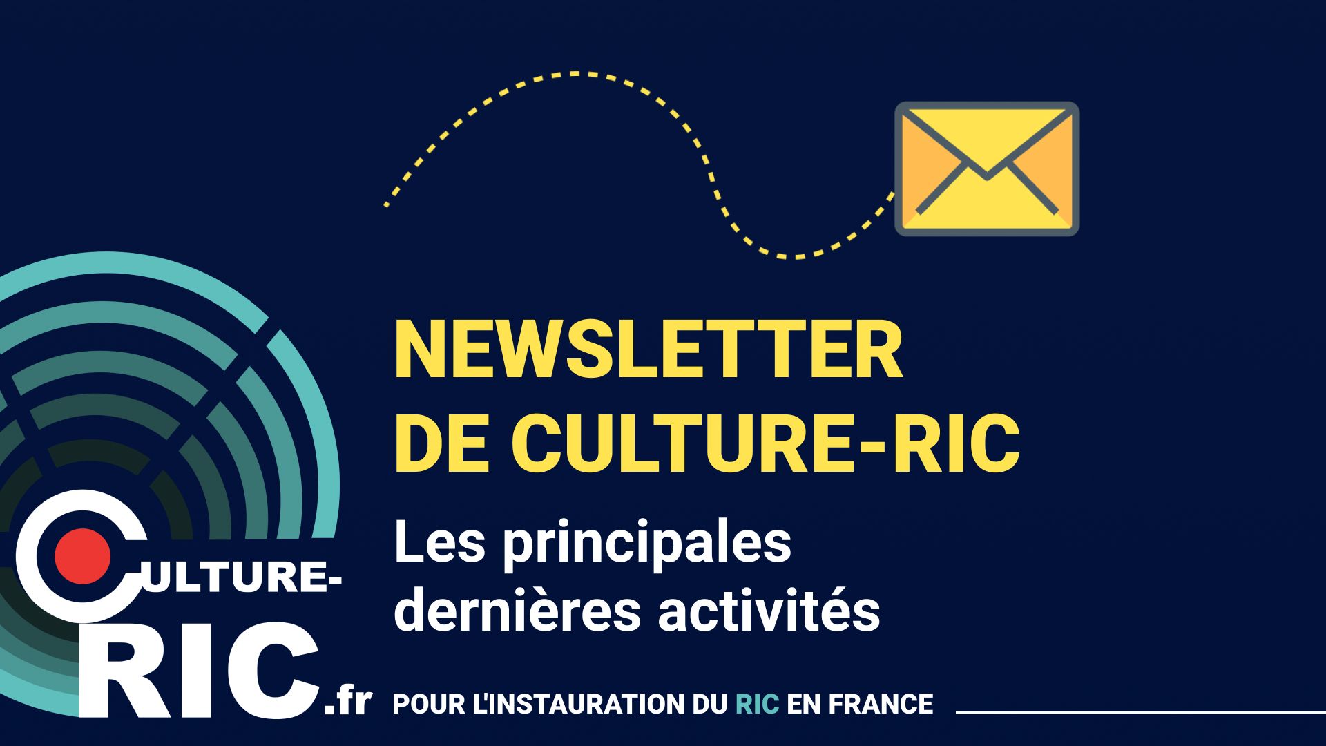 Actualités de Culture-RIC - mai 2021