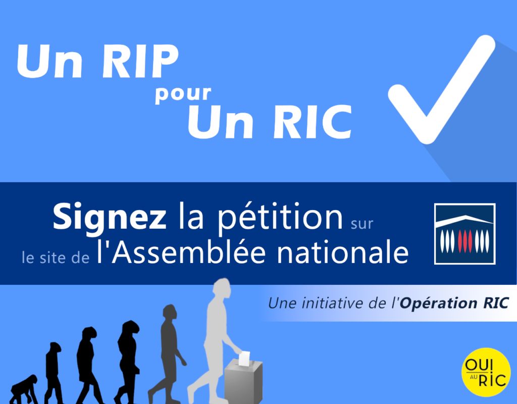 Pétition : Un RIP pour un RIC